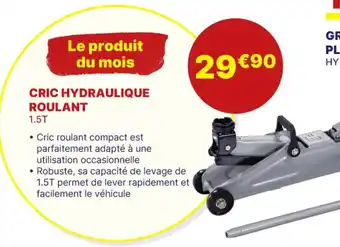 CRIC HYDRAULIQUE ROULANT
