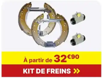 Carter-Cash KIT DE FREINS >> offre