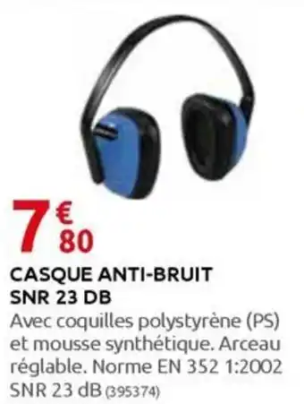 Rural Master CASQUE ANTI-BRUIT SNR 23 DB offre