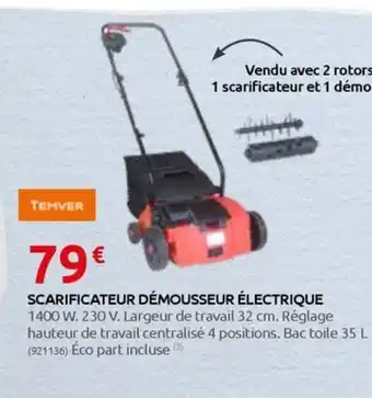 Rural Master SCARIFICATEUR DÉMOUSSEUR ÉLECTRIQUE offre