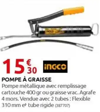 Rural Master POMPE À GRAISSE offre