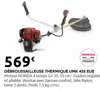 Rural Master DÉBROUSSAILLEUSE THERMIQUE UMK 435 EUE offre