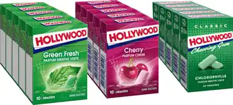 Carrefour Market HOLLYWOOD SUR TOUS LES CHEWING-GUMS offre