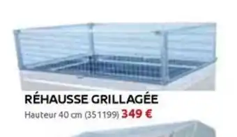 Rural Master RÉHAUSSE GRILLAGÉE offre