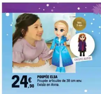 E.Leclerc Poupèe Elsa offre