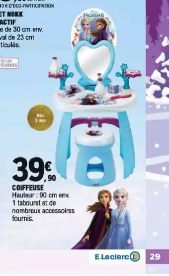 E.Leclerc Coiffeuse offre