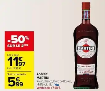 Carrefour Drive Martini - apéritif offre