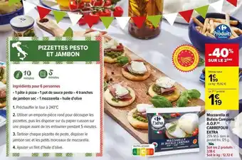 Carrefour Drive Carrefour - mozzarella di bufala campana a.o.p. extra offre