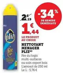 Carrefour Drive Mr.propre - nettoyant menager offre