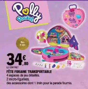E.Leclerc Fète Foraine Transportable offre
