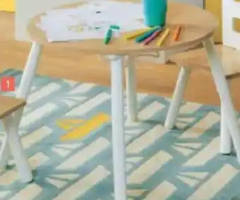 Ensemble Table + 2 Chaises