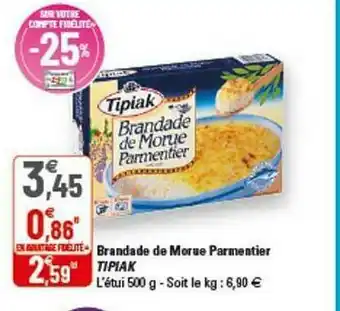 Brandade De Morue Parmentier Tipiak