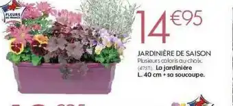 Truffaut Jardinière De Saison offre