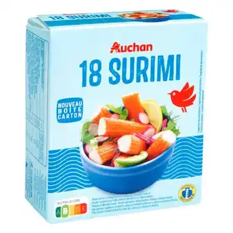 Auchan Bâtonnets De Surimi Auchan offre