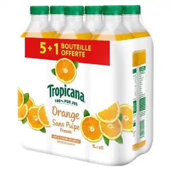 Auchan Tropicana Orange Sans Pulpe offre