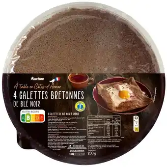 Auchan Galettes Bretonnes Auchan À Table En France offre