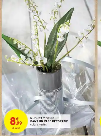 Intermarché Express MUGUET 7 BRINS offre