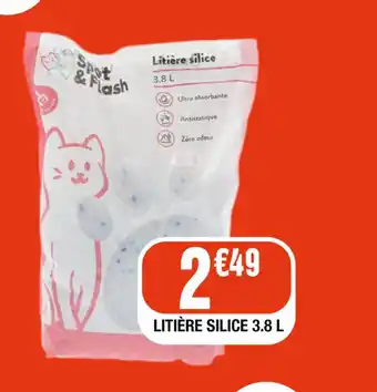 La Foir'Fouille LITIÈRE SILICE 3.8 L offre