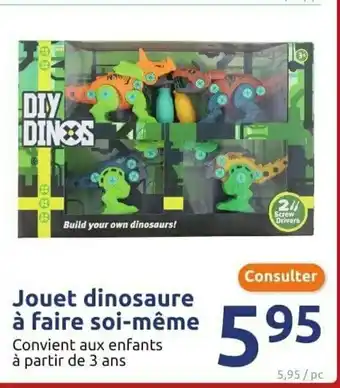 Action Jouet dinosaure à faire soi-même offre