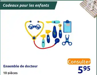Action Ensemble de docteur offre