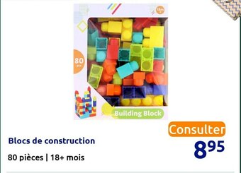 Action Blocs de construction offre