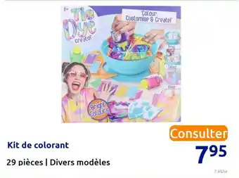Action Kit de colorant offre