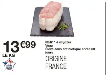 Monoprix Rôti à mijoter offre