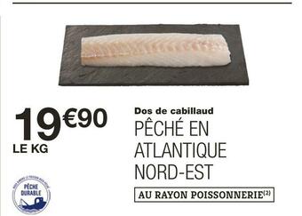 Monoprix Dos de cabillaud offre
