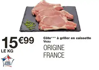 Monoprix Côte à griller en caissette offre