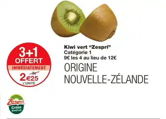 Monoprix Kiwi vert “zespri” offre