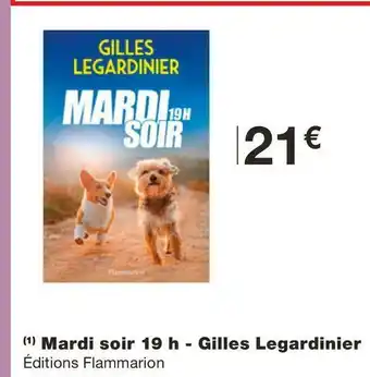 Mardi soir 19 h - gilles legardinier
