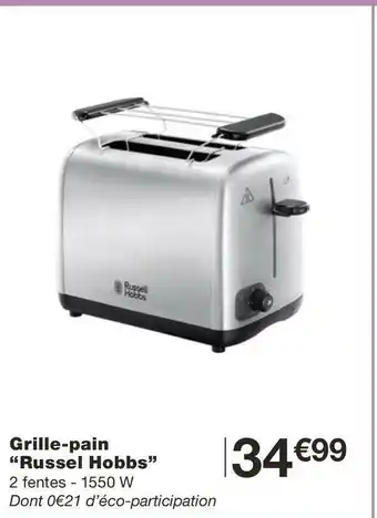 Monoprix Russel hobbs grille-pain offre