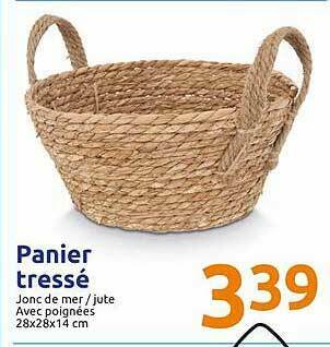 Action Panier Tressé offre