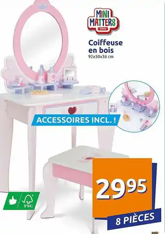 Coiffeuse En Bois Mini Matters