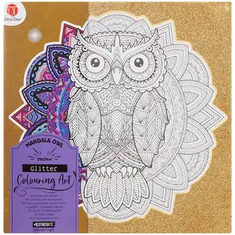 Action Coloriez votre toile pailletée Decotime offre