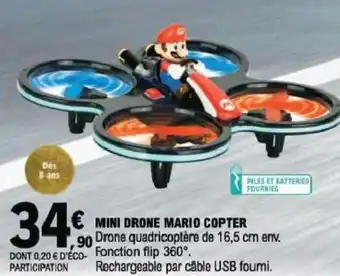 Mini Drone Mario Copter