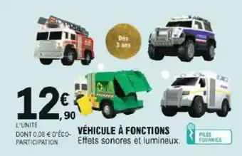 E.Leclerc Véhicule à Fonctions offre
