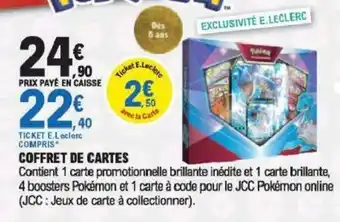 Coffret de Cartes