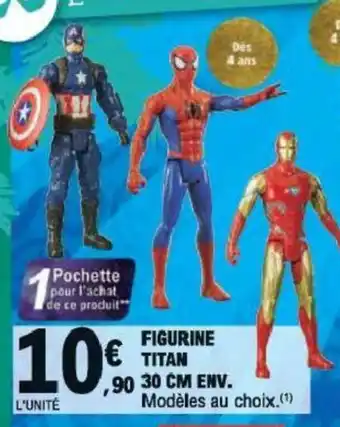 E.Leclerc Figurine Titan 30 cm Env. offre