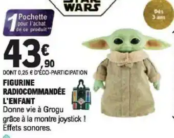 E.Leclerc Figurine radiocommandée l'Enfant offre