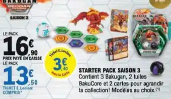 Starter Pack Saison 3