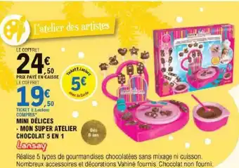 E.Leclerc Mini Délices -Mon Super Atelier offre