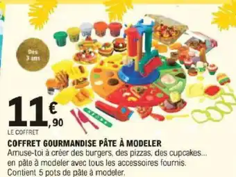E.Leclerc Coffret Gourmandise Pâte à Modeler offre