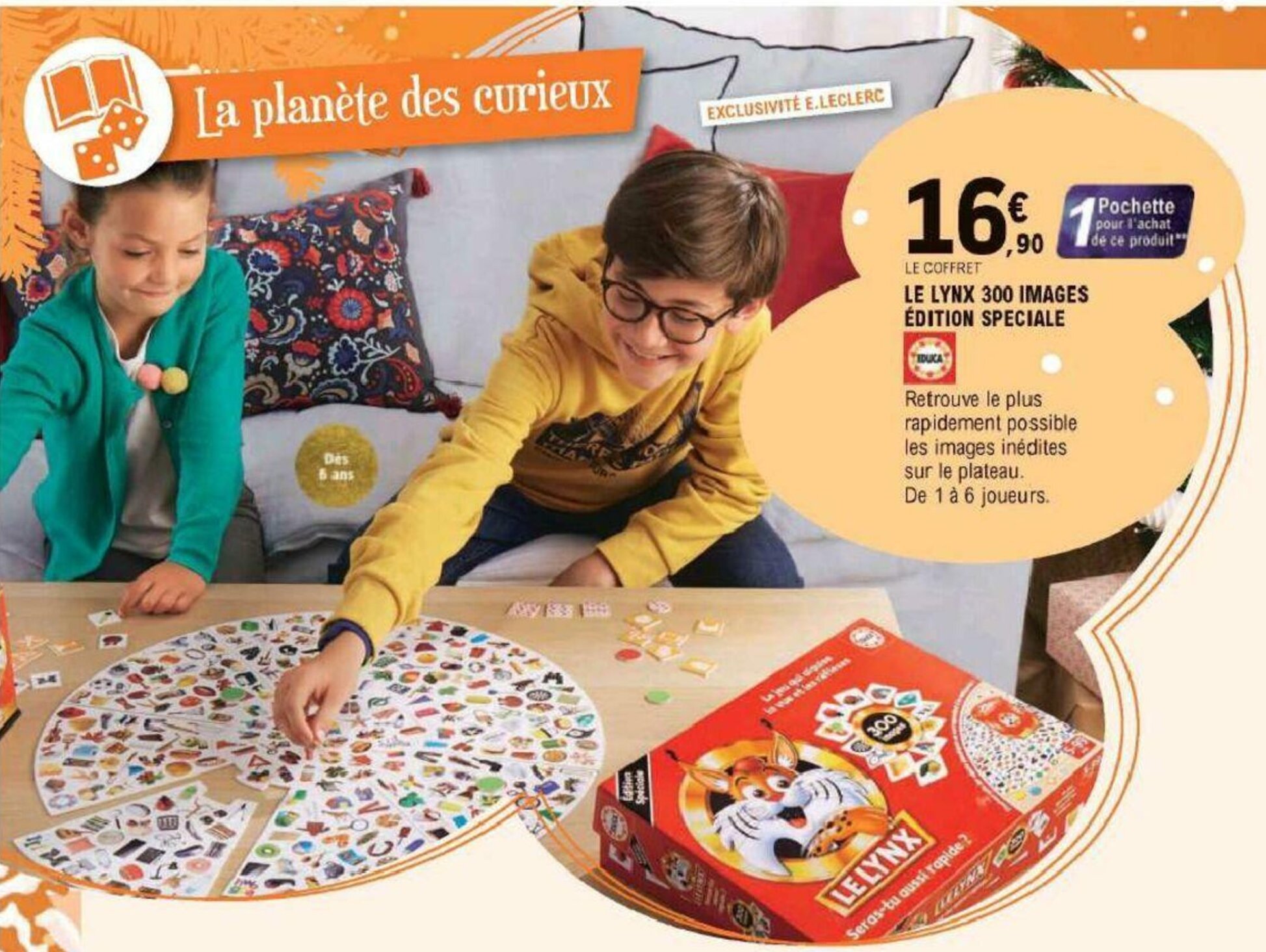 le lynx jeu 300 images leclerc