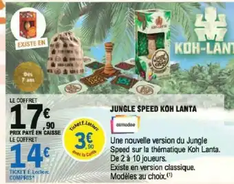 E.Leclerc Jungle Speed Koh Lanta offre