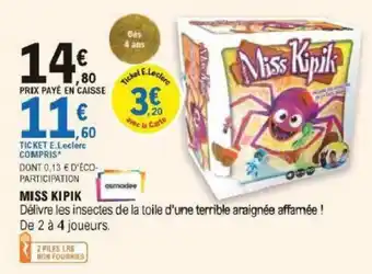 E.Leclerc Miss Kipik offre