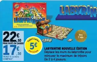 E.Leclerc Labyrinthe Nouvelle Édition offre