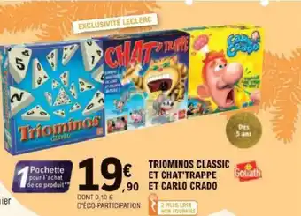 E.Leclerc Triominos Classic offre
