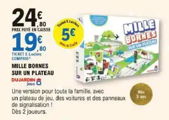 E.Leclerc Mille Bornes Sur Un Plateau offre