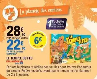 E.Leclerc Le Temple Du Feu offre